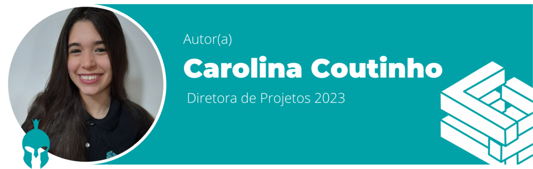 Autora do Texto, Carolina Coutinho, Diretora de Projetos 2023 da CEFET Jr.
